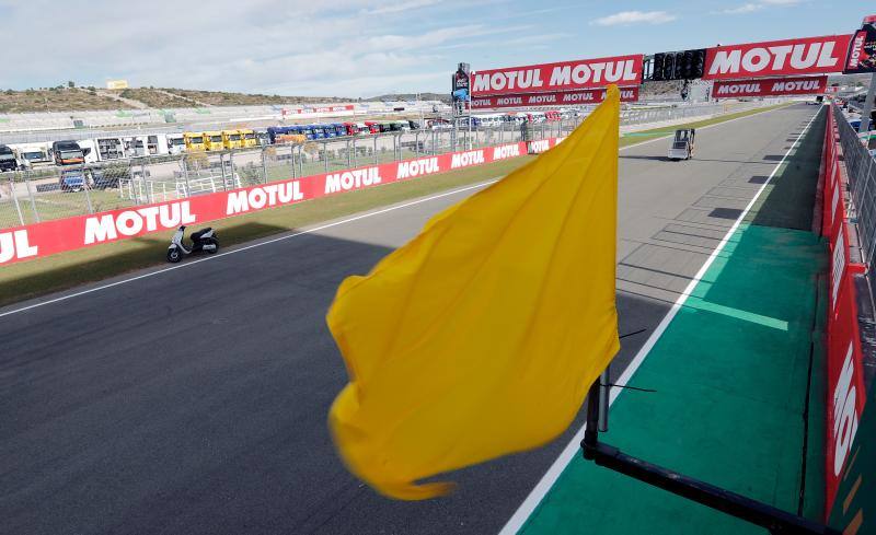 Fotos de los preparativos del Gran Premio de Cheste