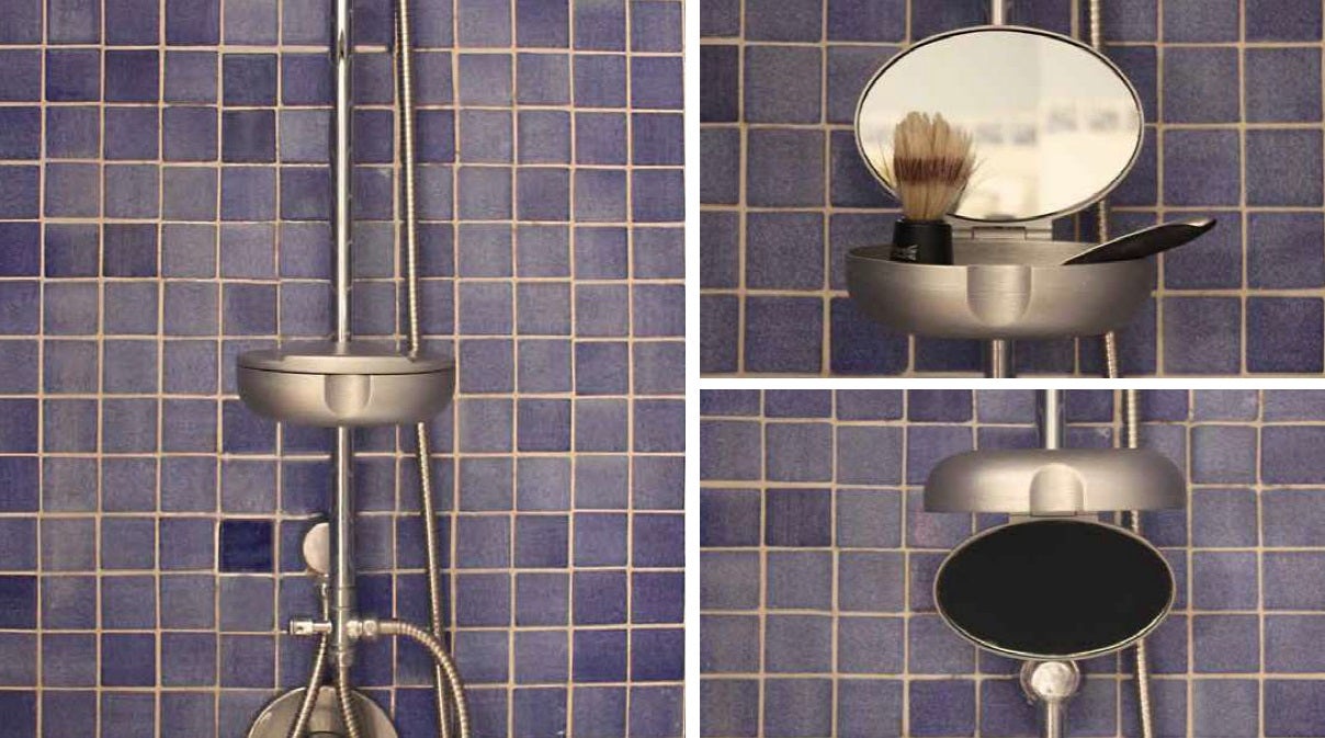 11. Jose Vicente Faus es el Inventor de Boral, shower shaver, un accesorio para la ducha que actúa como recipiente para los elementos de afeitado y depilación. "Se trata de un producto cómodo y rápido, y que además, asegura el ahorro de agua", explican en su web. "Tan solo necesita un simple vaso de agua contra casi los tres litros que se necesitan para llenar un lavabo". Entre las características que destaca su diseñador son la adaptabilidad a diferentes alturas, y a la barra deslizante de la ducha, "por lo que facilita el vaciado y limpieza del recipiente", concluyen.