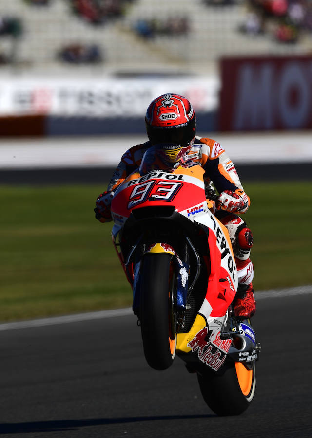 Fotos de la sesión del sábado del Gran Premio de Motociclismo de la Comunitat Valenciana