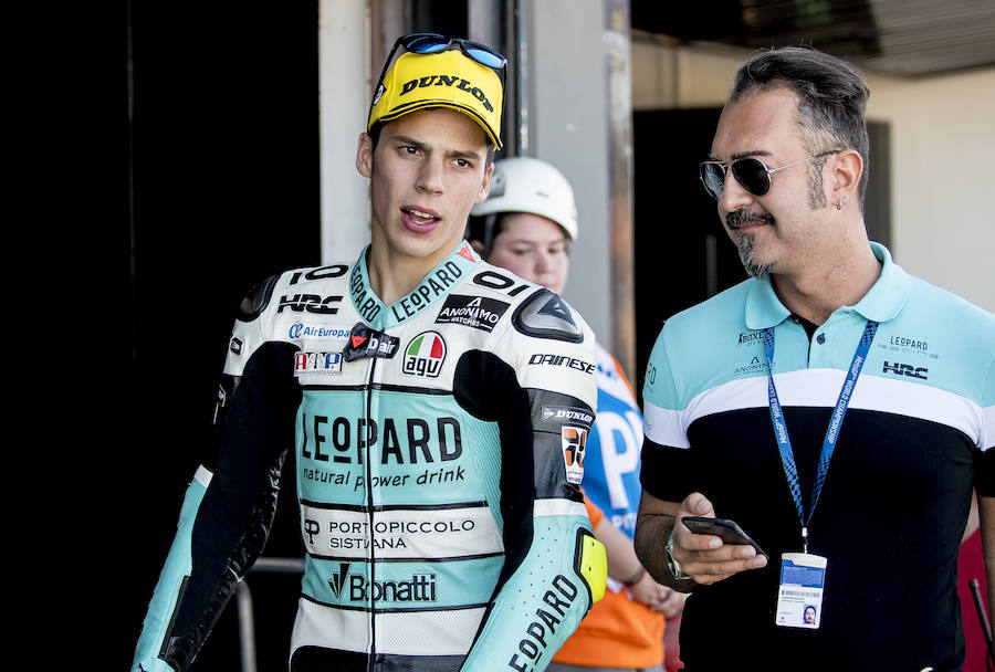 El piloto español de Moto3 Joan Mir.