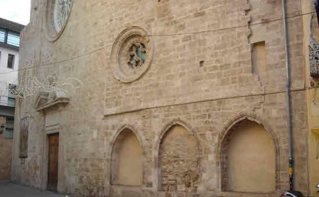 Fachada de la Iglesia de Santa Catalina.