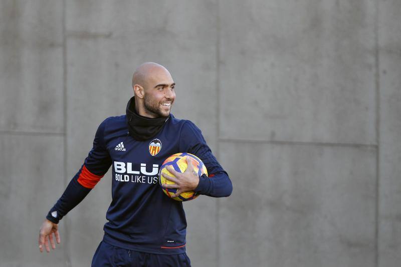 Los de Marcelino se preparan para su partido contra el Espanyol