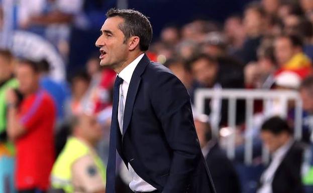 Valverde, en el choque ante el Leganés.