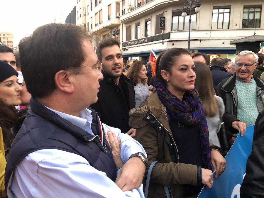 Fotos de la manifestación en Valencia por una financiación justa