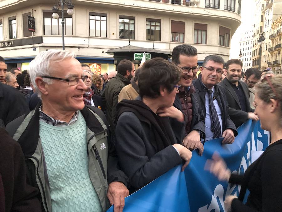 Fotos de la manifestación en Valencia por una financiación justa