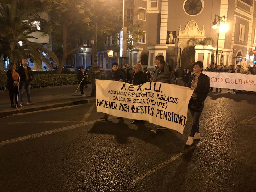 Fotos de la manifestación en Valencia por una financiación justa