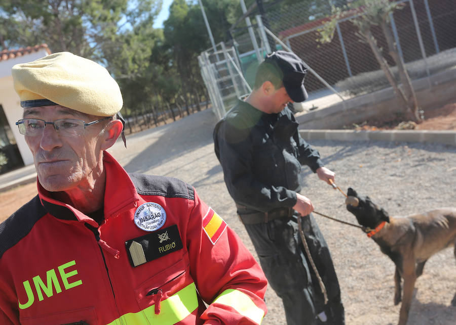 Fotos del tercer Batallón de Intervención de Emergencias de la UME en Bétera