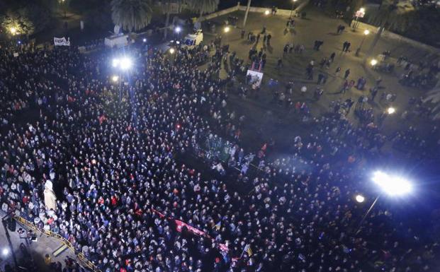 Manifestacion por la Finaciacion