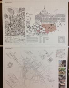 Imagen secundaria 2 - Tres propuestas para la urbanización de la Plaza de Brujas
