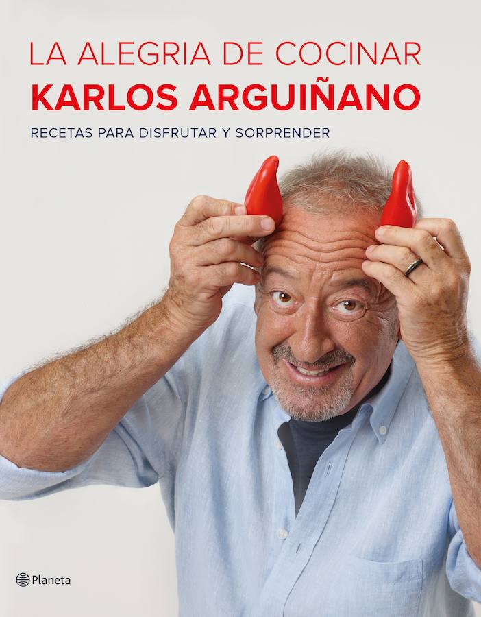 LOS MÁS VENDIDOS - NO FICCIÓN - 4. 'La alegría de cocinar', de Karlos Arguiñano. Pensado para enseñar a los que no saben y para convertir en grandes cocineros a quienes ya dominan el arte de la cocina. Una obra de referencia para tener siempre a mano, que nos descubre el universo infinito de posibilidades que unos pocos ingredientes ofrecen y que incluye también algunas de las recetas favoritas de Karlos. Ordenado por ingredientes, aprenderemos a sacarle a cada uno de ellos el mejor partido, y a elaborar desde sencillos platos para un almuerzo hasta grandes banquetes para las ocasiones especiales.