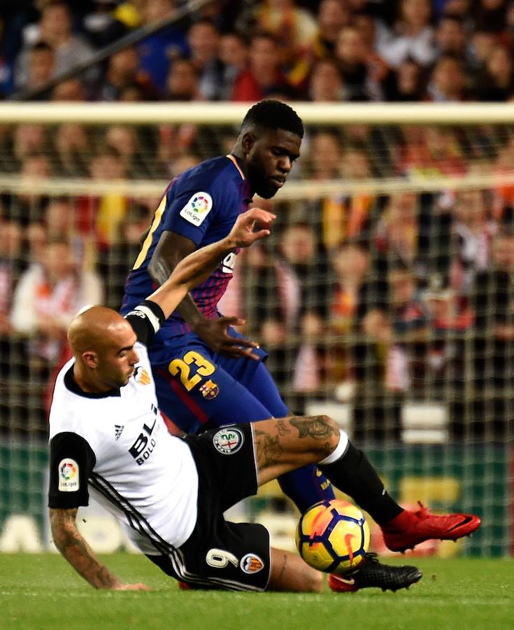 Estas son las mejores imágenes que deja el choque de la jornada 13 en Mestalla