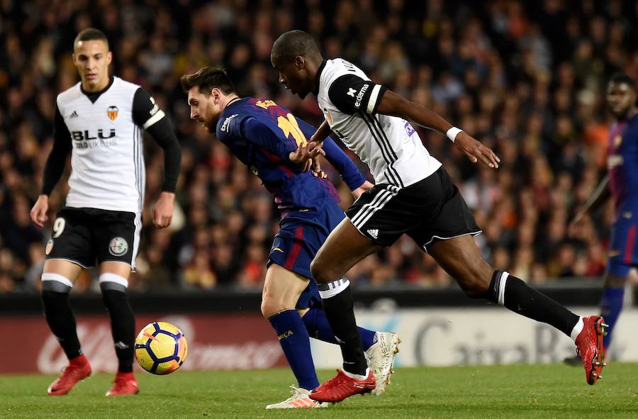 Estas son las mejores imágenes que deja el choque de la jornada 13 en Mestalla