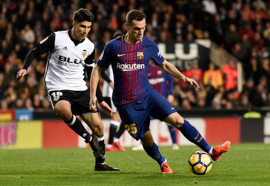 Estas son las mejores imágenes que deja el choque de la jornada 13 en Mestalla