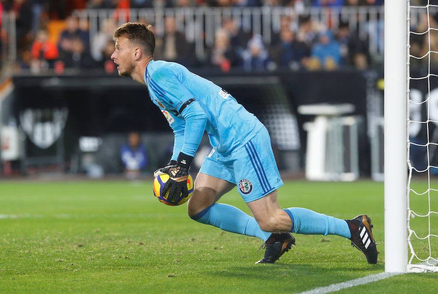 Estas son las mejores imágenes que deja el choque de la jornada 13 en Mestalla