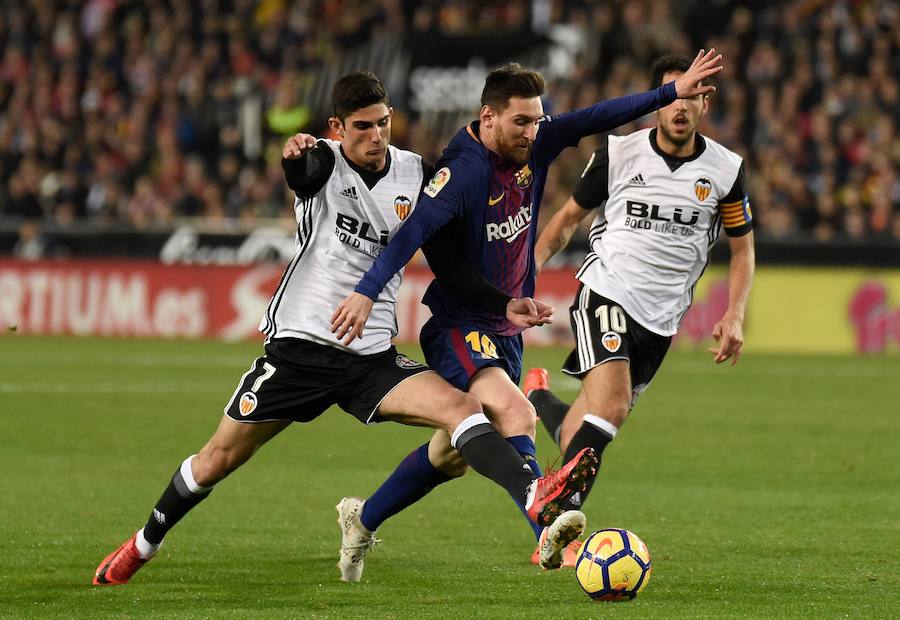 Estas son las mejores imágenes que deja el choque de la jornada 13 en Mestalla