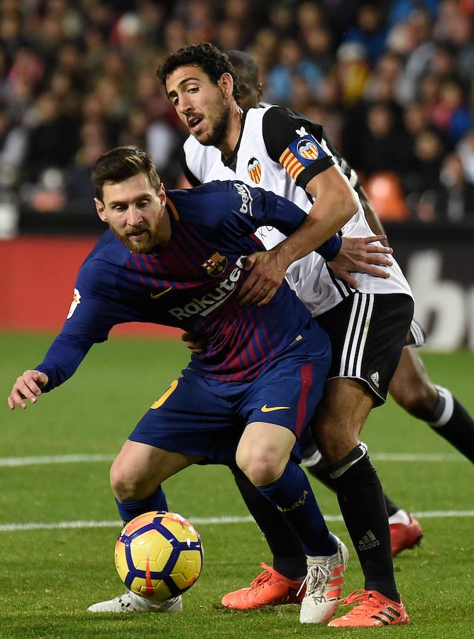 Estas son las mejores imágenes que deja el choque de la jornada 13 en Mestalla