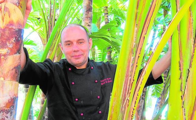 Nazario Cano, en el hotel El Rodat. 