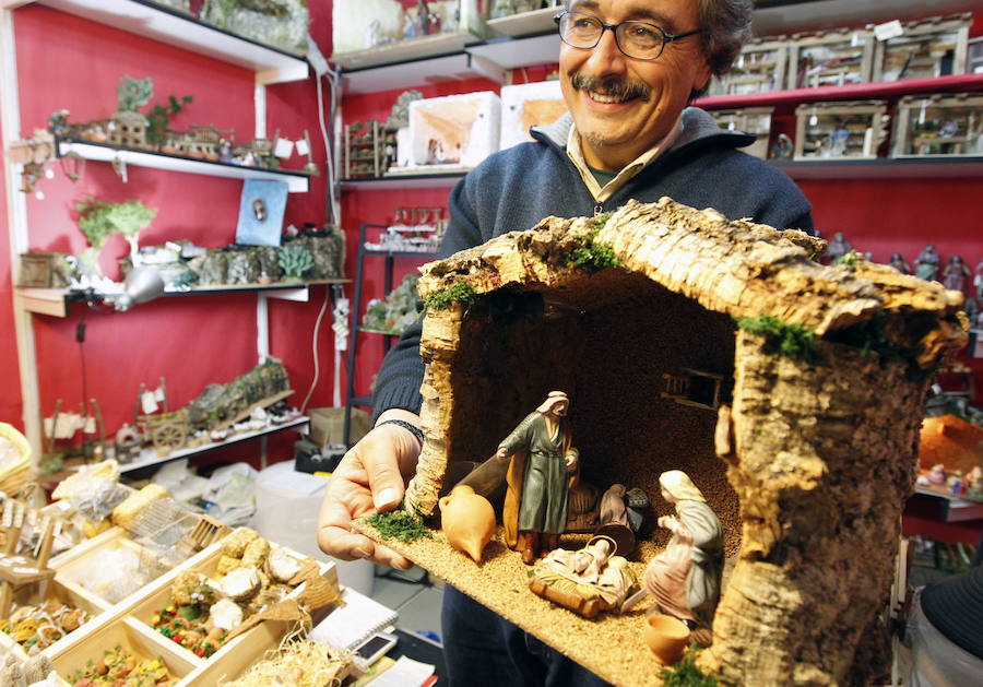 Fotos de mercadillos navideños en Valencia