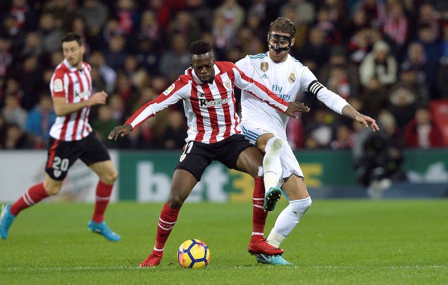 El conjunto blanco no logró pasar del empate en San Mamés en un partido en el que ningún equipo consiguió hacer gol.