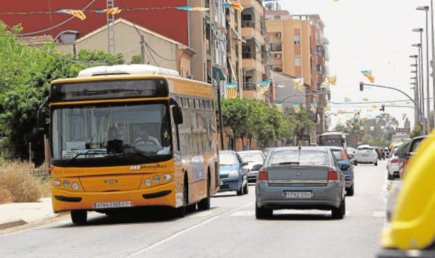 Un autobús metropolitano. 