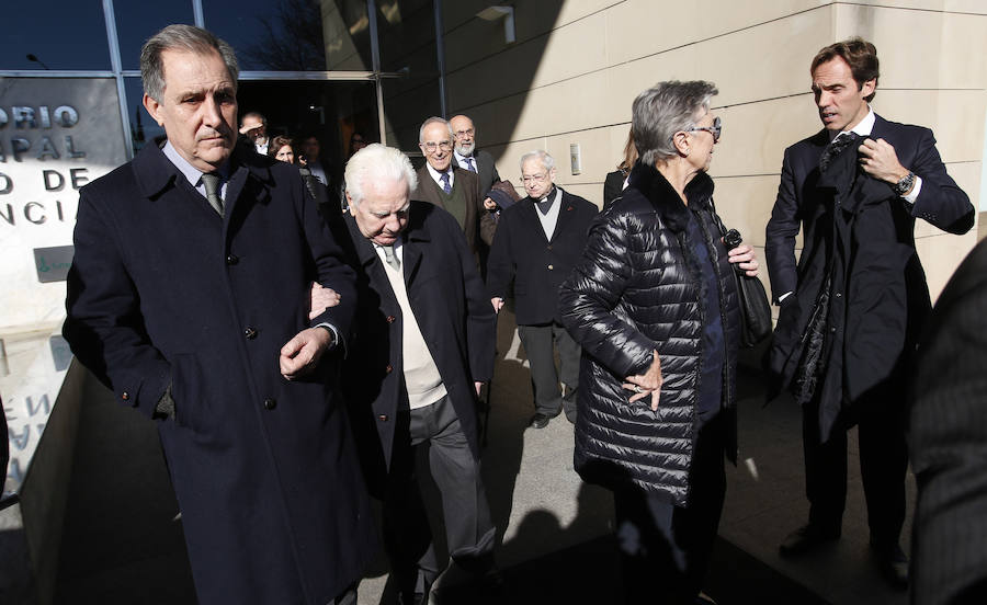 Fotos del funeral de Juan Lladró