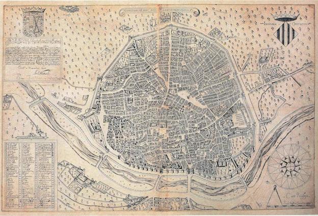 El plano de Antonio Mancelli.