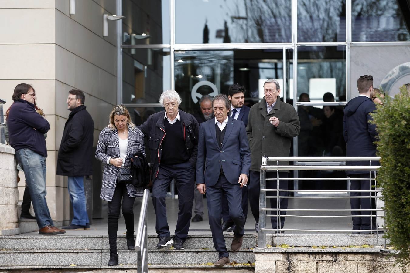 Fotos del funeral de Pepe Vaello, veterano aficionado del Valencia CF