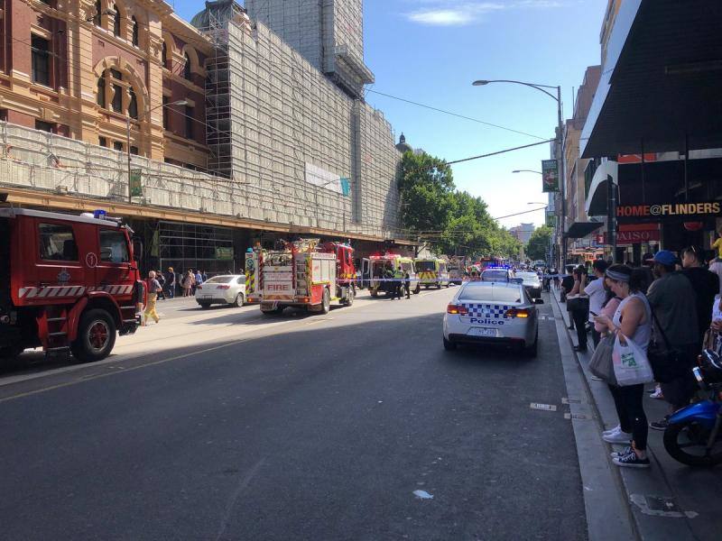Fotos del atropello múltiple en Melbourne