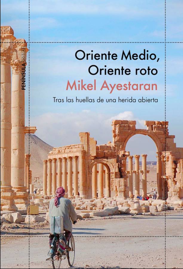 'Oriente medio, Oriente roto', de Mikel Ayestaran. Cuando Mikel Ayestaran decidió ́convertirse en reportero de guerra, dejando atrás un apacible trabajo de redacción, no tuvo demasiadas dudas sobre hacia donde iba a dirigir sus pasos. Oriente Medio no es la única zona caliente del planeta, pero sí ́la que no falta ningún día en las secciones de internacional de los medios de todo el mundo. Marcada por profundas divisiones é́tnicas, polí́ticas y religiosas, en la regió́n las potencias mundiales y los regí́menes locales dirimen sus diferencias a travé́s de terceros países y crecen grupos terroristas que han llegado a erigirse en amenaza global, como Al Qaeda o Estado Islámico.