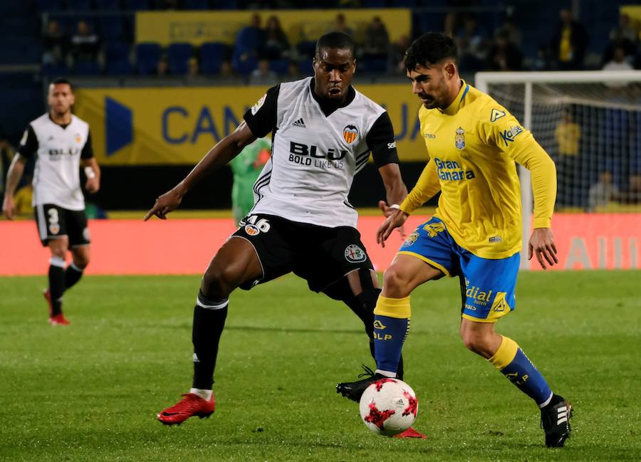 Estas son las imágenes que deja el partido de ida de octavos de Copa del Rey en el Estadio Gran Canaria