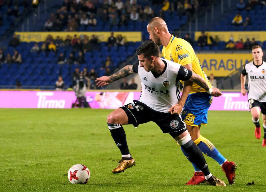 Estas son las imágenes que deja el partido de ida de octavos de Copa del Rey en el Estadio Gran Canaria