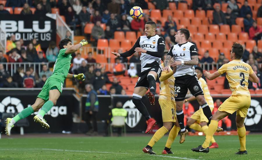 Estas son las imágenes que deja el partido de la Liga en Mestalla