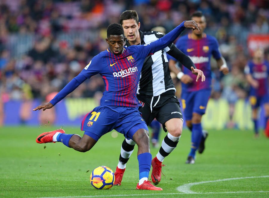 Estas son las imágenes que deja el partido de Liga en el Camp Nou