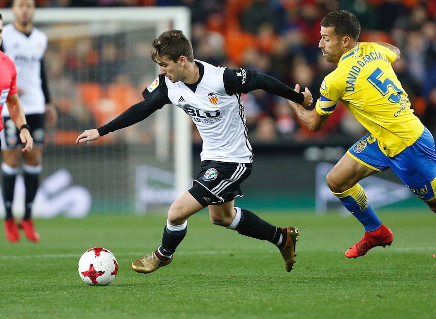 Estas son las imágenes que deja el partido de vuelta de octavos de Copa del Rey en Mestalla