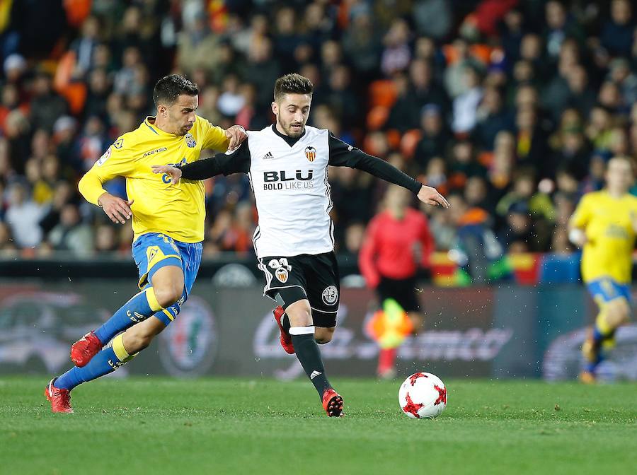 Estas son las imágenes que deja el partido de vuelta de octavos de Copa del Rey en Mestalla