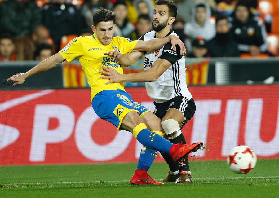 Estas son las imágenes que deja el partido de vuelta de octavos de Copa del Rey en Mestalla