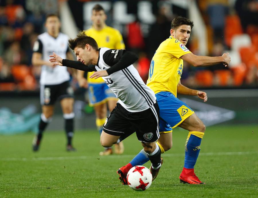 Estas son las imágenes que deja el partido de vuelta de octavos de Copa del Rey en Mestalla