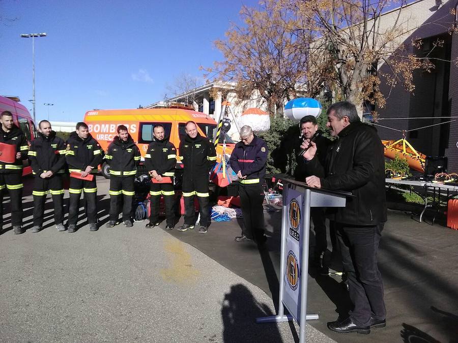 Fotos de la Unidad de Rescates en Emergencias y Catástrofes del Consorcio de Bomberos de Valencia