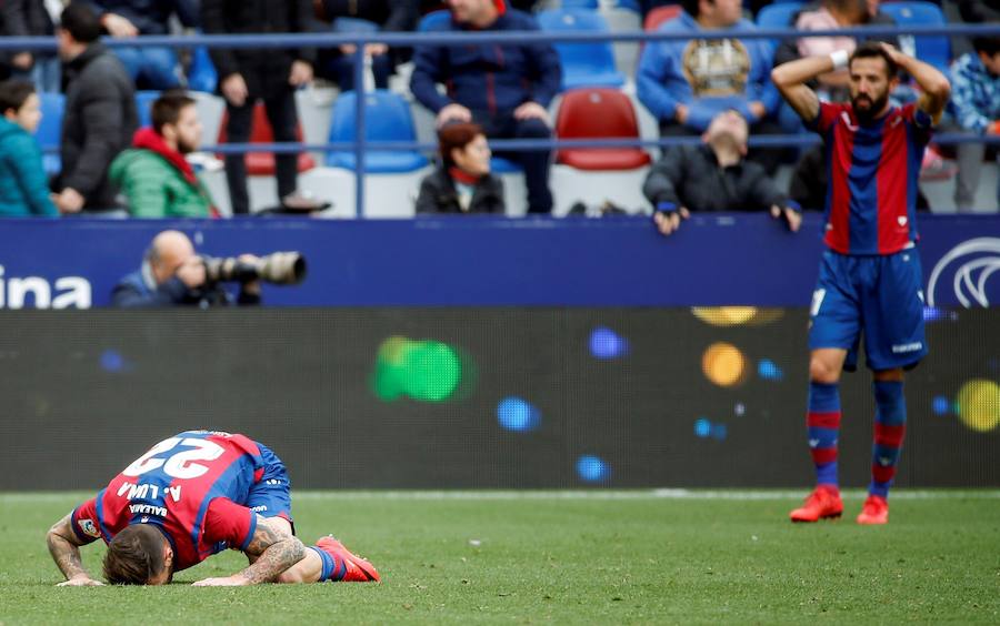 Estas son las fotos que deja el partido de la jornada 19 de la Liga en el Ciutat