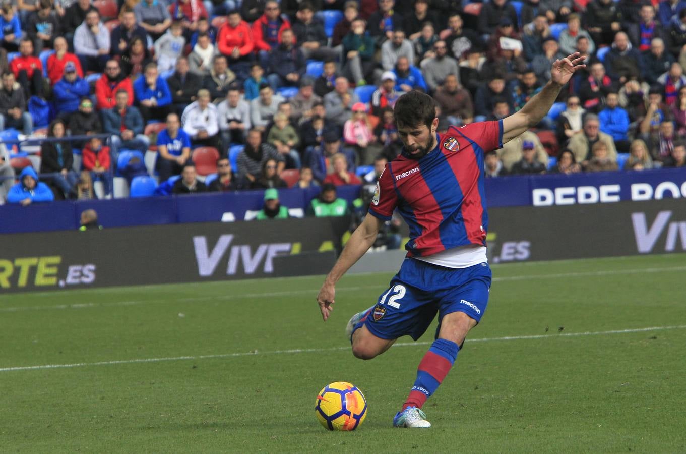 Estas son las fotos que deja el partido de la jornada 19 de la Liga en el Ciutat