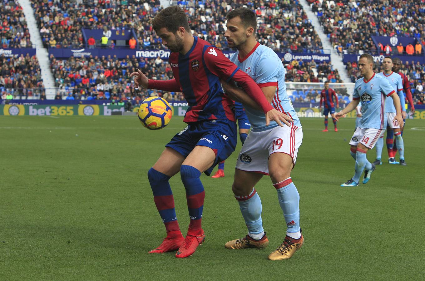 Estas son las fotos que deja el partido de la jornada 19 de la Liga en el Ciutat