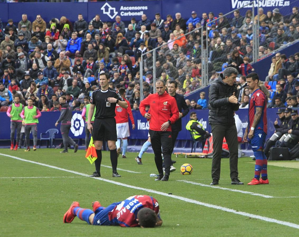 Estas son las fotos que deja el partido de la jornada 19 de la Liga en el Ciutat