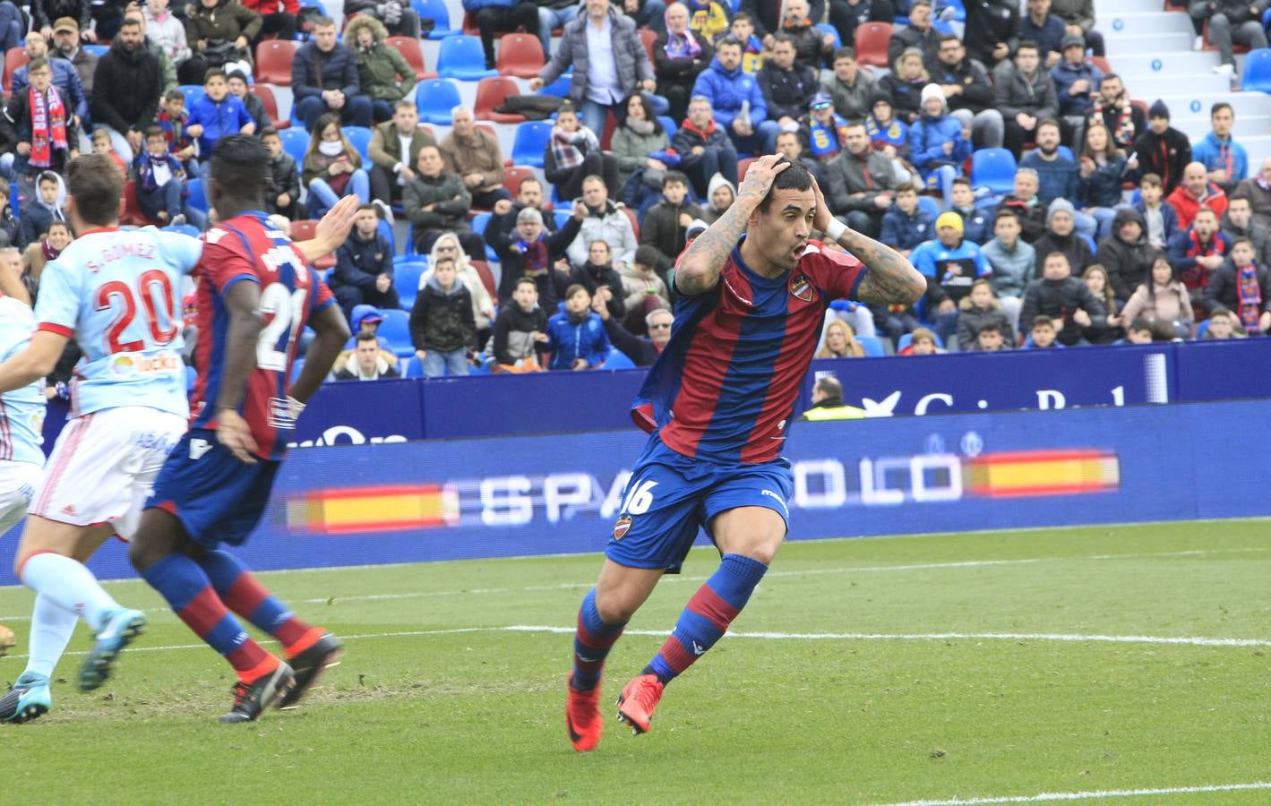 Estas son las fotos que deja el partido de la jornada 19 de la Liga en el Ciutat