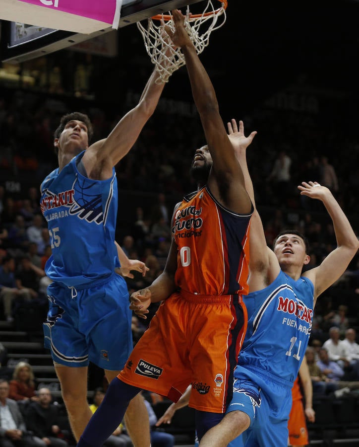 Estas son las mejores imágenes del partido de Liga Endesa en la Fonteta