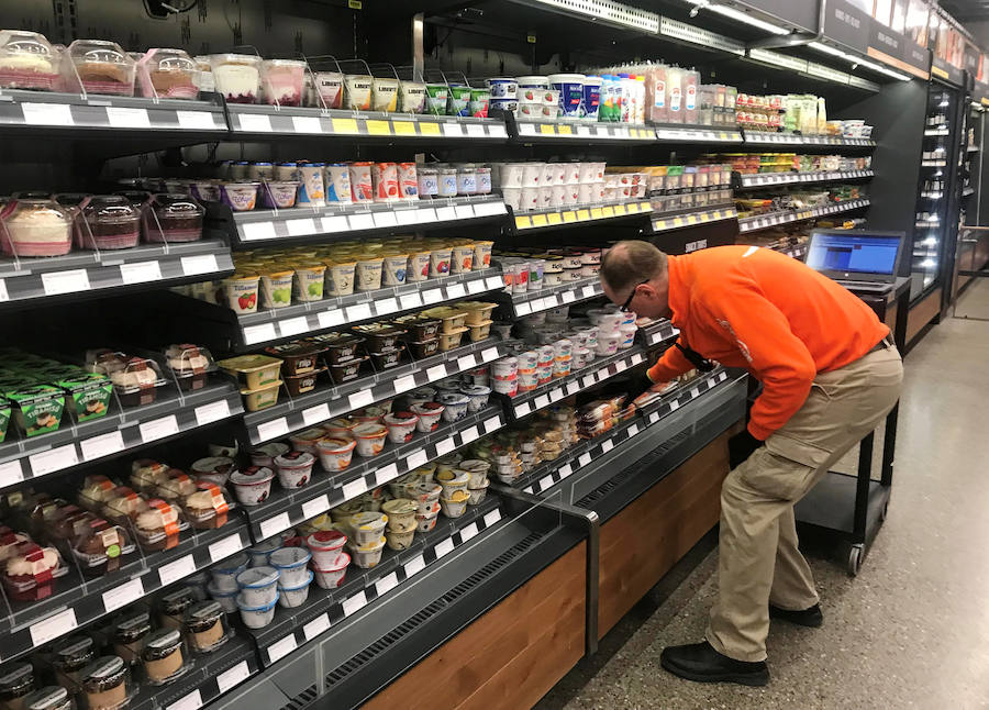 Fotos del supermercado Amazon Go