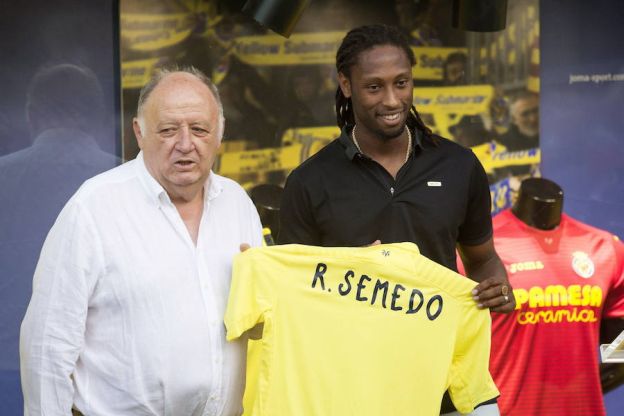 Ruben Semedo en su presentación con el Villarreal.