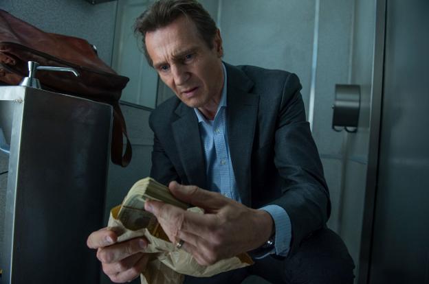 Liam Neeson en 'El pasajero'. 