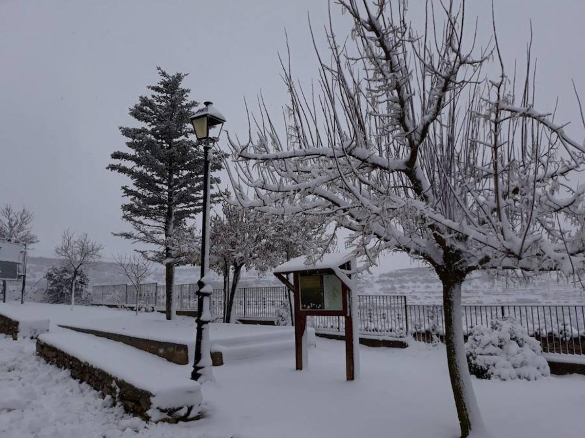 Fotos de nieve en Morella, Castellfort, Ares y Vilafranca del Cid