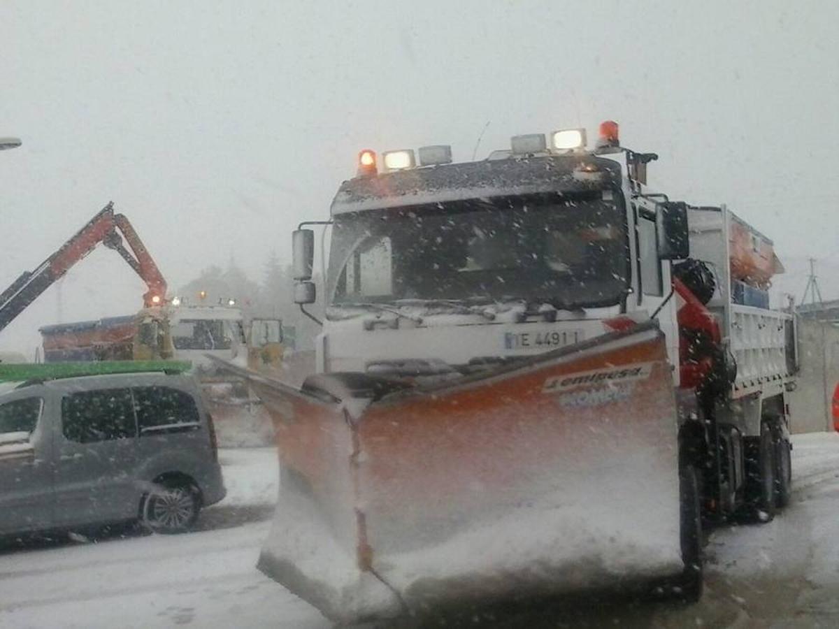 Fotos de nieve en Morella, Castellfort, Ares y Vilafranca del Cid