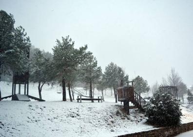 Imagen secundaria 1 - Nieve en Morella. 